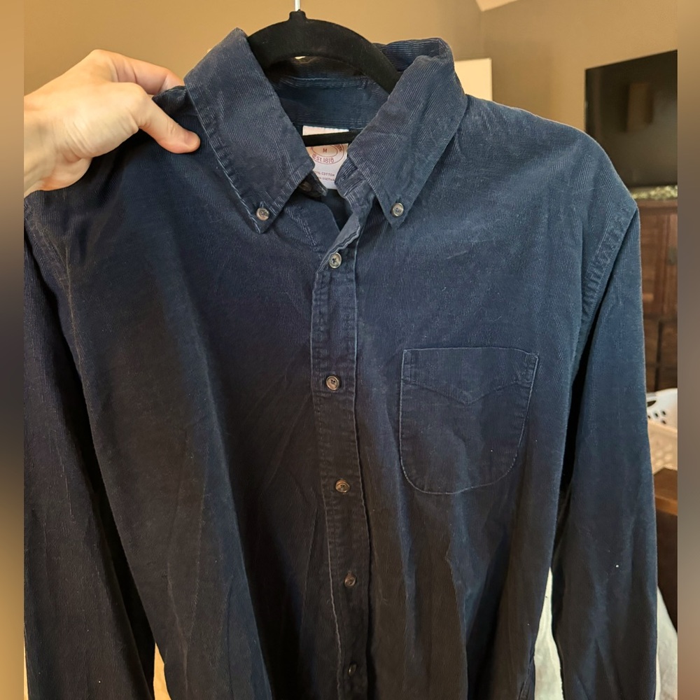 Brooks Brothers corduroy button down